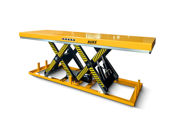 双排剪叉式固定升降平台